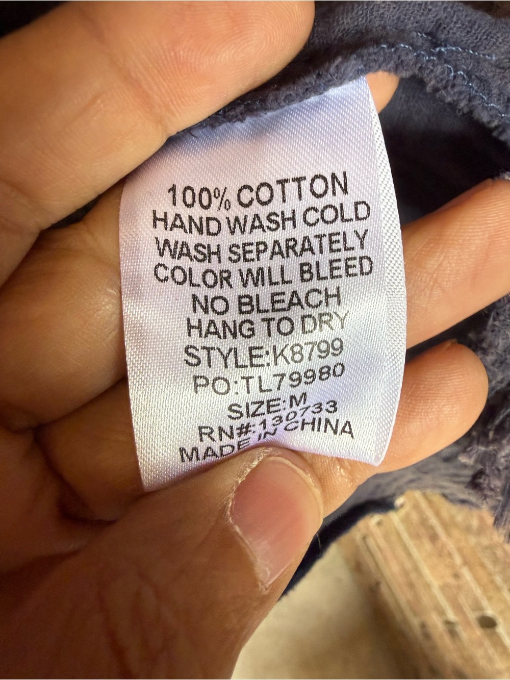 Umgee mineral wash gauze button-down dress Size Medium - Picture 4 of 5